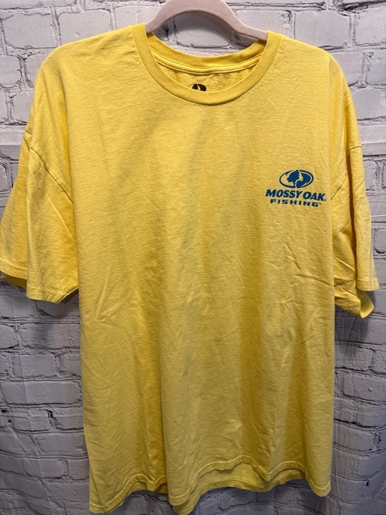 Mossy Oak Other - Mossy Oak Yellow Short-Sleeve Fishing Tee